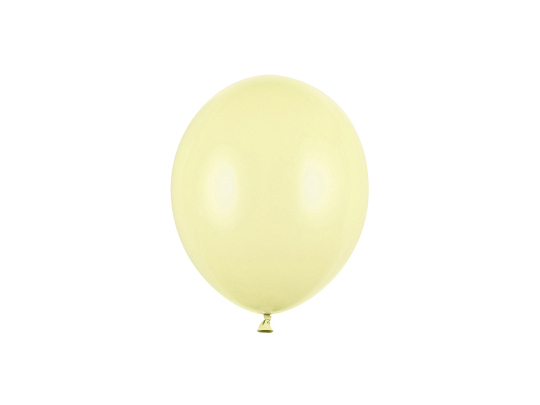 Ballons Strong 12cm, Pastel Light Yellow (1 VPE / 100 Stk.)