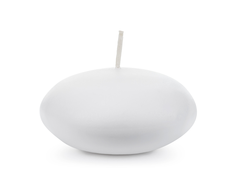 Ljushållare – vit – 8 cm – 4-pack