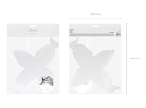 Boxes - Wings, white, 8.5x14.5x8.5cm (1 pkt / 10 pc.)