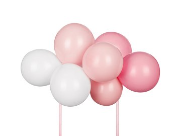 Ballon-Kuchentopper, pink, 29 cm