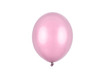 Ballons Strong 23 cm, Rose bonbon métallique (1 pqt. / 100 pc.)