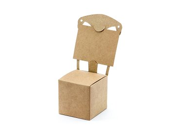 Schachteln Stuhl, Kraft, 5x5x5cm (1 VPE / 10 Stk.)