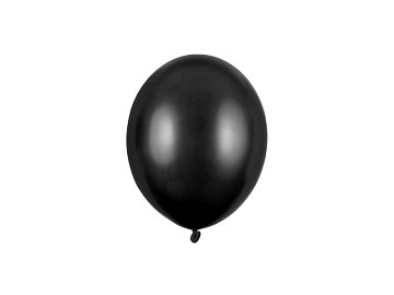 Strong Balloons 12cm, Metallic Black (1 pkt / 100 pc.)