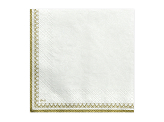 Napkins Chalice, white, 33 x 33 cm (1 pkt / 20 pc.)