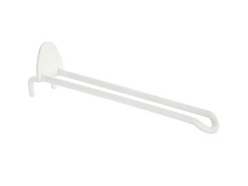 Stand hooks, white, 15cm (1 pkt / 5 pc.)