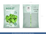 Eco Balloons 30cm metallic, green apple (1 pkt / 100 pc.)