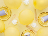 Ballons Eco 26 cm pastel, jaune (1 pqt. / 10 pc.)
