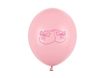 Ballons 30cm, Schühchen, Pastel Baby Pink (1 VPE / 50 Stk.)