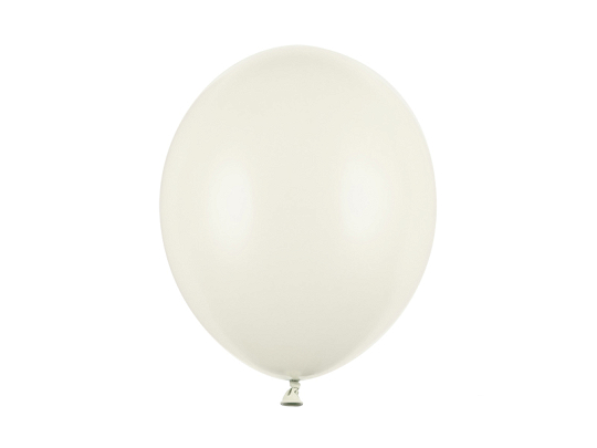 Ballons Strong 30 cm, Crème pâle pastel (1 pqt. / 100 pc.)