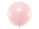 Round Ballon 1m, Pastel Pale Pink