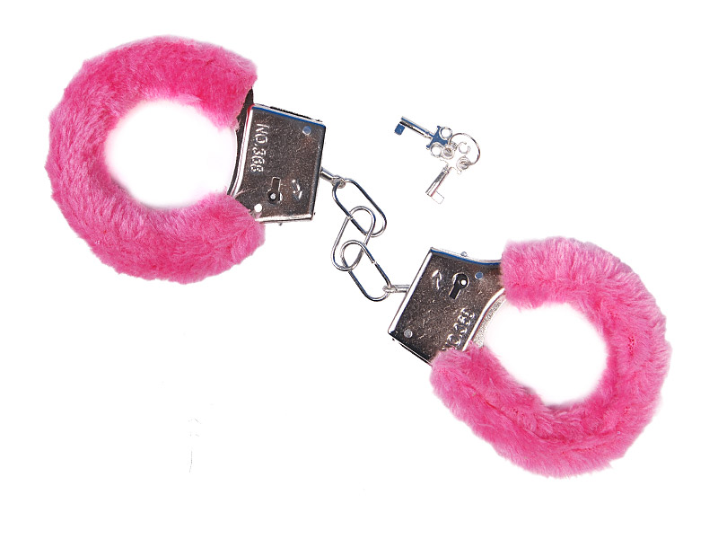 Handbojor med päls – rosa