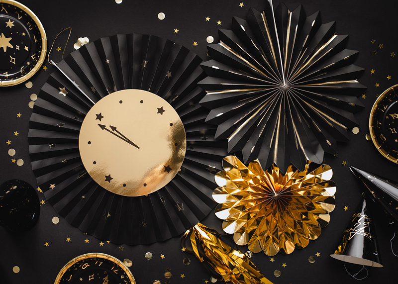 Decorative Rosettes Clock, mix, 26-43 cm (1 pkt / 3 pc.) - Designer ...