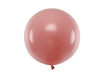 Round balloon 60 cm, Pastel Wild Rose
