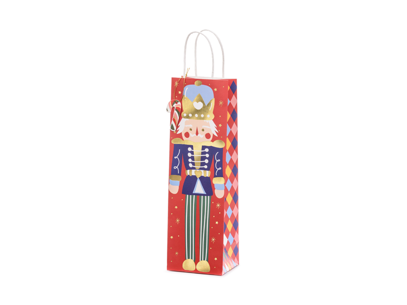 Presentpåse – Nötknäppare – mix – 36x10 cm