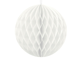 Honeycomb Ball, white, 10cm