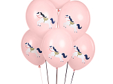 Ballons Strong 30 cm, Cheval, Rose pâle pastel (1 pqt. / 50 pc.)