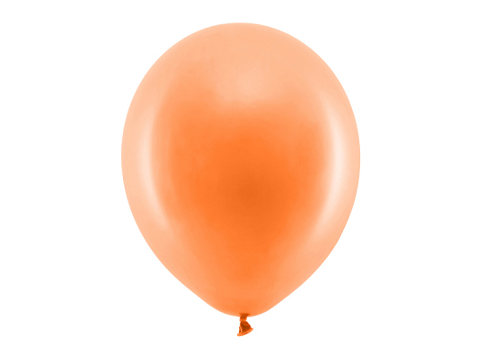 Ballons Rainbow 30cm, pastell, orange (1 VPE / 100 Stk.)