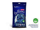 Ballons 30 cm, Pastel Corn. Bleu (1 pqt. / 50 pc.)