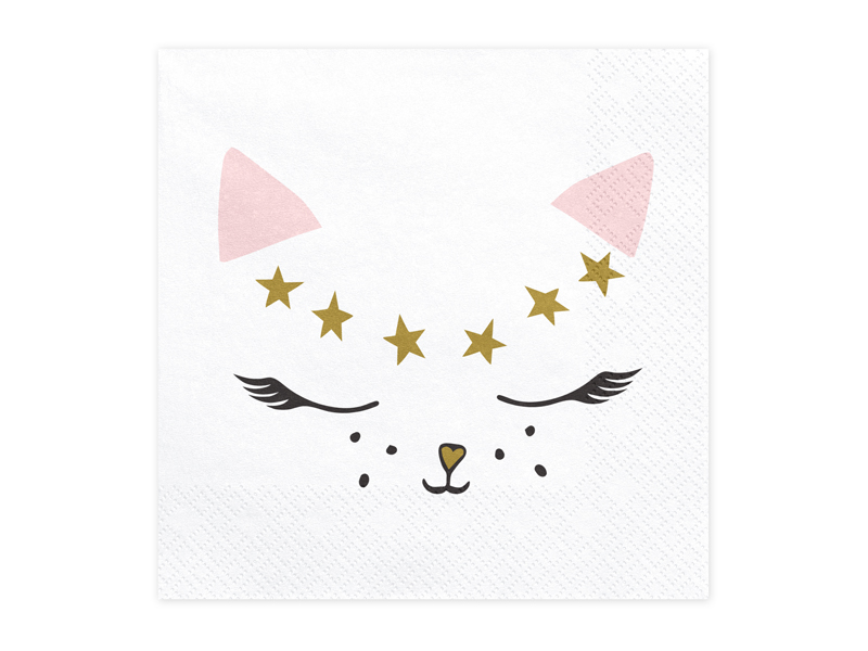 Servetter – Katt – 20-pack