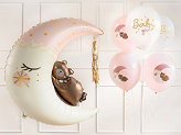 Balloons 30 cm, Baby girl, mix (1 pkt / 6 pc.)