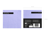 Napkins, 3 layers, lilac, 33x33cm (1 pkt / 20 pc.)