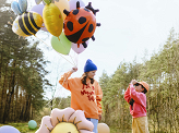 Ladybug Foil Balloon, 85x83 cm, mix