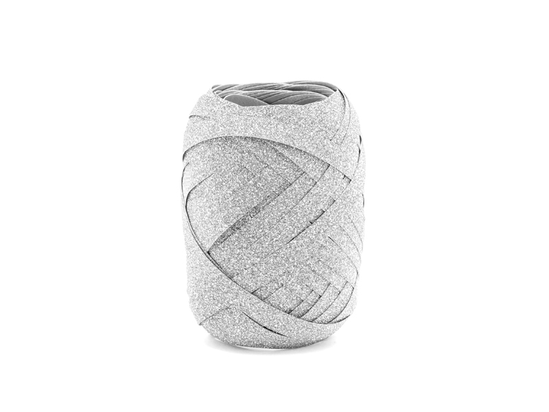 Plastband – silver – 10 m