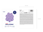 Ballons 27cm, Bleu Lavande Pastel (1 pqt. / 10 pc.)