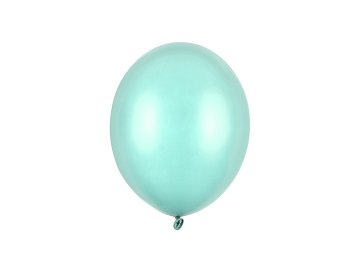 Ballons Strong 23cm, Metallic Mint Green (1 VPE / 100 Stk.)