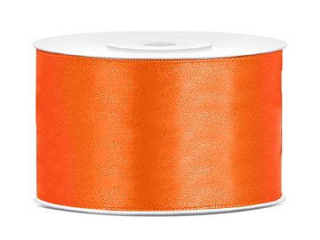 Satin Ribbon, orange, 38mm/25m