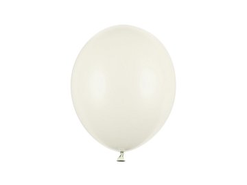 Ballons Strong 27cm, Crème pâle pastel (1 pqt. / 100 pc.)