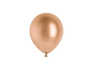 Balony Glossy 12cm, różowe złoto (1 op. / 50 szt.)