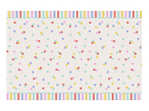 Paper tablecloth Confetti, mix, 180x120 cm