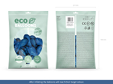 Balony Eco 30cm pastelowe, niebieski (1 op. / 100 szt.)