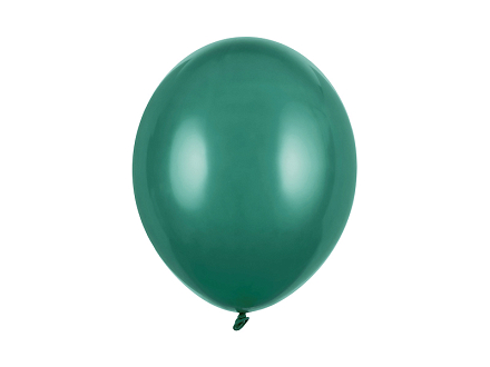 Ballons Strong 30 cm, vert bouteille pastel (1 pqt. / 100 pc.)