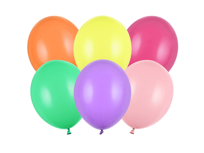 Latexballong – pastell – mix – 27 cm – 100-pack