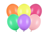 Ballons Strong 27cm, Pastel Mix (1 pqt. / 100 pc.)