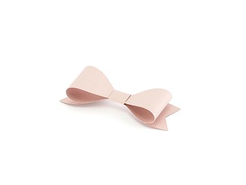 Paper decorations Bows, powder pink (1 pkt / 6 pc.)