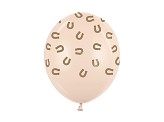 Balony 30 cm, Podkowy, alabastrowy (1 op. / 6 szt.)