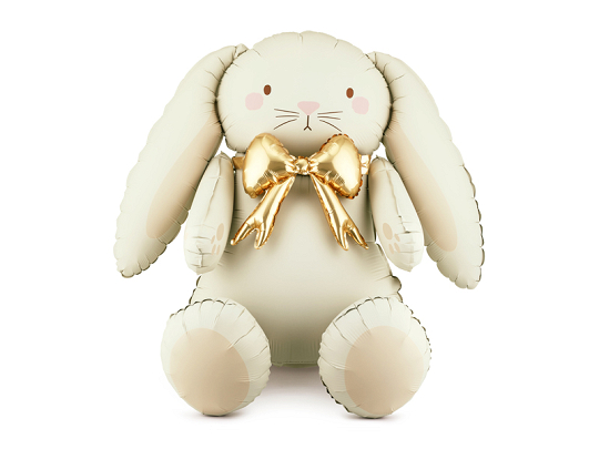 Foil balloon Bunny, 74x84 cm, mix