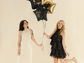 Foil balloon set Congrats, mix (1 pkt / 5 pc.)