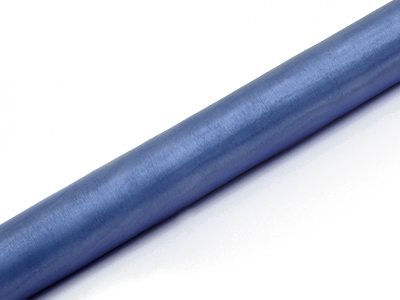 Organza – blå – 36 cm – 9 m