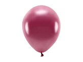 Eco Balloons 26cm metallic, deep red (1 pkt / 100 pc.)