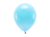 Ballons Eco 26 cm pastel, bleu clair (1 pqt. / 10 pc.)