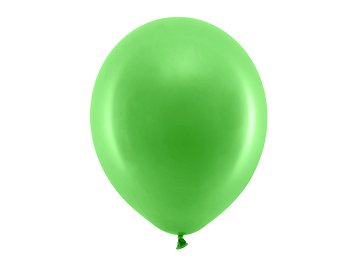 Ballons Rainbow 30 cm pastel, vert (1 pqt. / 100 pc.)