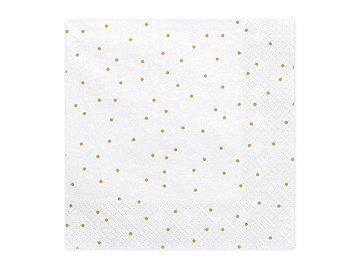 Napkins Dots, 33x33 cm (1 pkt / 20 pc.)