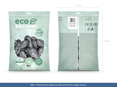 Ballons Eco 30cm, metallisiert, silber (1 VPE / 100 Stk.)