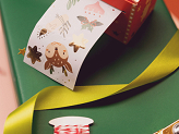 Mini stickers Merry Christmas, mix