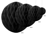 Honeycomb Ball, black, 40cm