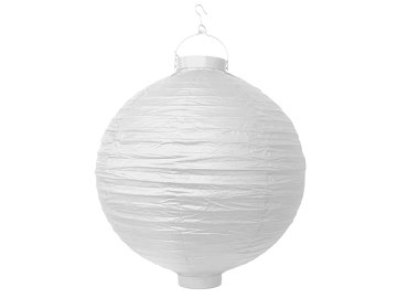 Paper lantern, white, 30cm